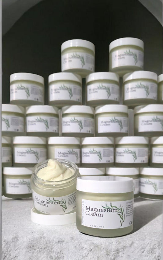 Magnesium Cream & Lotion | Tallow-Based Topical Magnesium Moisturizer