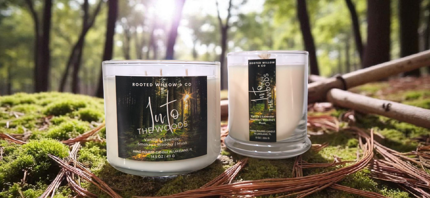 Into the Woods candle — 8 oz & 14 oz